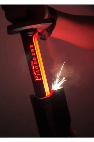 Spark Knife Kıvılcım Duman Çıkaran Metal Çarpışma Sesli Işıklı 80 Cm Işın Kılıcı
