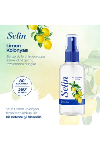 Selin Limon Kolonyası Sprey 12 x 50 ML