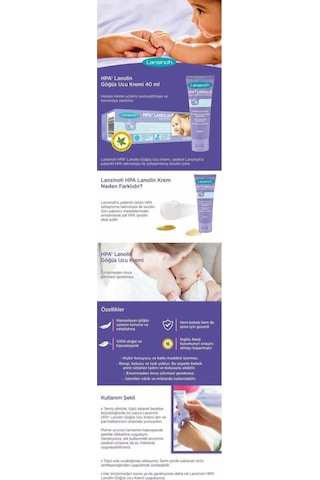 Lanolin Anne Göğüs Ucu Kremi 40 Ml