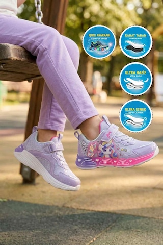 Marcokids Marco Kids 26y309 P Lila Kız Çocuk Spor Ayakkabı