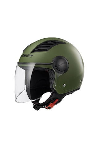 Ls2 Aırflow Mat Yesıl Kask