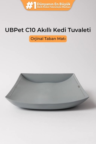 C10 Pro Akıllı Kedi Tuvaleti Uyumlu Silikon Taban Matı Su Geçirmez, Koku Yapmaz, Kolay Kurulum