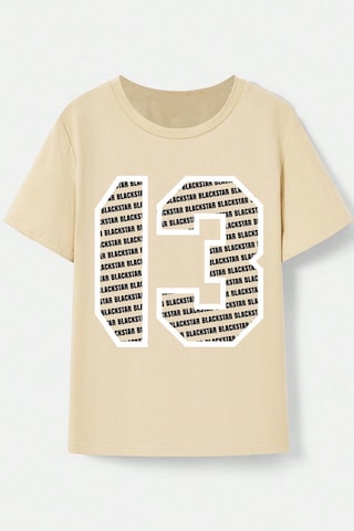 Uyguntarz Çocuk 1898 Brooklyn Pamuklu Tshirt Bej