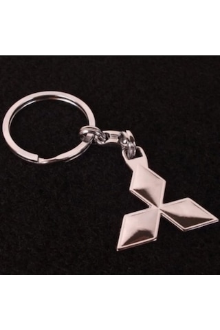 Mitsubishi Anahtarlık 3d Metal Otomobil Anahtarlığı 1 Adet