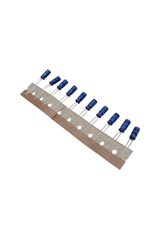 10 Adet 10uf 50v Elektrolitik Kondansatör 5x11mm