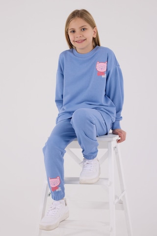 Rolypoly Kız Çocuk Mavi Eşofman Takımı Rp3695-c-v2 Mavi
