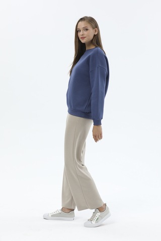 Kadın Sweatshirt 2424bs130836 Indıgo