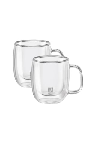 Zwilling Çift Camlı Kulplu 2 Li Espresso Bardak Seti