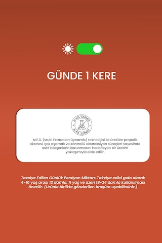 Erbatab Propolis Suda Çözünebilir Damla 30 ML
