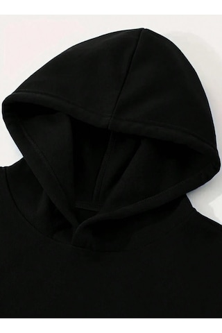 Altamira Erkek Monaco Baskılı Oversize Kapşonlu Sweatshirt 001
