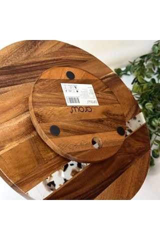 Arow Akasya Dönerli Sunumluk 33 Cm Renkli