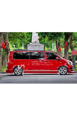 Vw Transporter T7 Uzun Şase Marşpiyel Fiberglass Boyasız