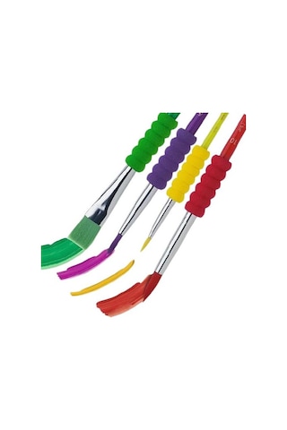 Fırça Seti 4'lü Paket 2-6-10-12 Numara Faber Castell Fırça Seti 4