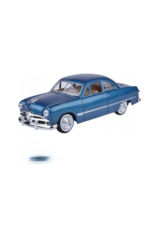 Motor Max 1:24 1949 Ford Coupe Model Araba Metal Diecast - Mavi
