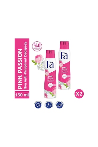 Fa Pink Passion Kadın Sprey Deodorant 2 x 150 ML