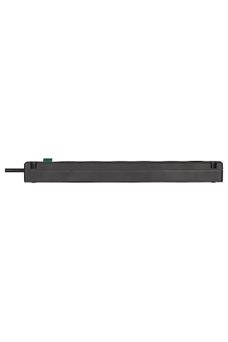 Brennenstuhl Bremounta 2xUSB Şarj Özellikli 5'li Akım Korumalı Priz 2 Usb Çıkışlı 3 Metre Siyah