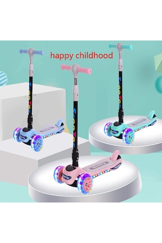 Pasifik Toys YX-S301 Müzikli ve Işıklı 3 Tekerlekli Scooter