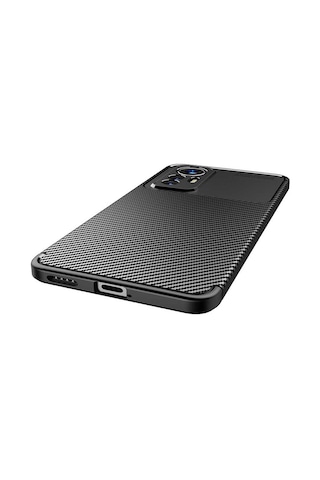 Goocamp Mi 12 Lite Kılıf Negro Silikon Kapak - Siyah Siyah