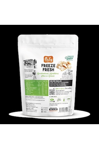 Freeze Fresh Dondurularak Kurutulmuş Ananas - Elma Mix 18 Gr. 15 G