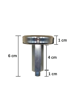 Atiker Avrupa Tip Lpg Dolum Başlığı / Aparatı (kısa-6 Cm-erkek)