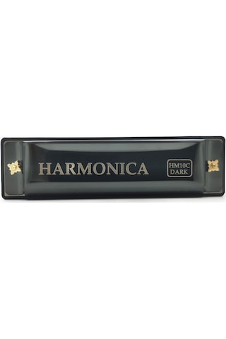 Hermann Mayer Hm10c Dark Harmonica - Domajör Mızıka