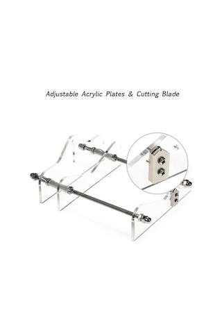 Didadodo Cam Şişe Kesici Akrilik Diy Şişe Kesme Aleti Şişeler İçin Zımpara İle Mason Kavanoz Çok Renkli