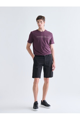 Lcwaıkıkı Classic Siyah Slim Fit Gabardin Erkek Şort