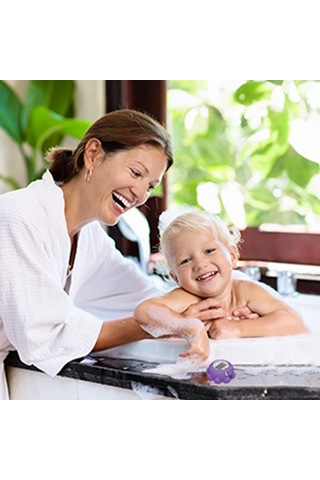 Xindoker Bebek Banyo Su Sıcaklık Ölçer, Akıllı Sessiz Alarm Ve Zamanlayıcı İle Uyku Dostu Kutuplama Oyuncak, Abs Malzeme İle Güvenli Kullanim