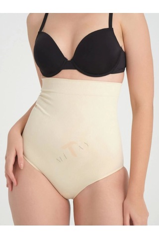 Genculus Toparlayıcı Doğum Sonrası Korse Altı Slip Korse Yüksek Bel