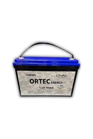 12.8v 100ah Lifepo4 Lityum Akü 1280wh