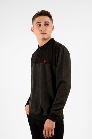 Raınsnow Erkek Triko Kazak Yeşil (504886137) Yeşil