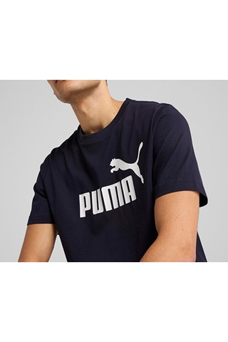 Puma Ess No. 1 Logo Tee Erkek Günlük Tişört 68253216 Lacivert Lacivert