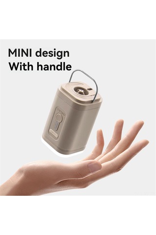 Mufunye 3'lü Fonksiyonlu Hava Pompa: Şişirme, Emme Ve Kamp Lambası - Taşınabilir 25w Abs Matras Futbol Topu Şişirici