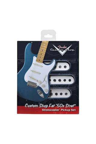 Fender Custom Shop Fat 50S Pickups 3'Lü Manyetik Seti