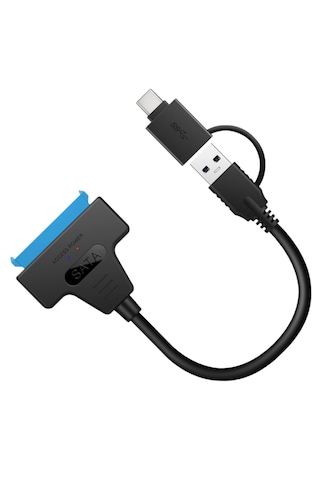 Alfais 4204 2in1 Usb 3.0 Type-c To 2.5 İnç Sata Hdd Ssd Çevirici