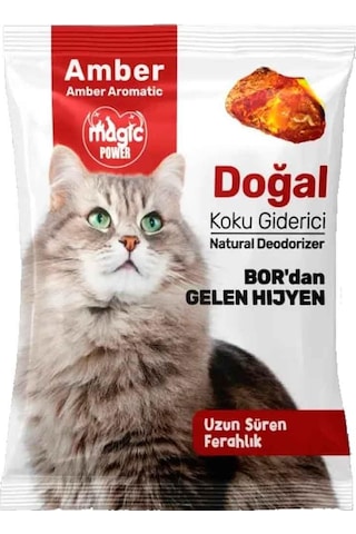 Magic Power Kedi Kumu Koku Giderici Amber 25 G