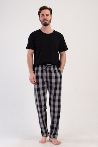 Yake Store Ceplı Erkek P.suprem Tek Alt Pıjama - Gray Siyah Yake Store Ceplı Erkek P.suprem Tek Alt Pıjama - Gray Siyah