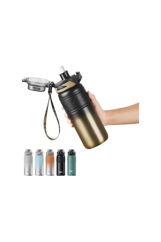 Tkk Çelik Termos Matara 500 Ml Golden