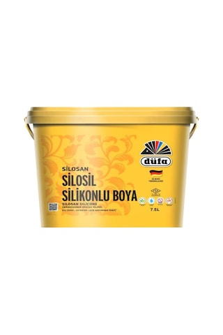 Düfa Silosil Silikonlu Dış Cephe Duvar Boyası 7.5 L