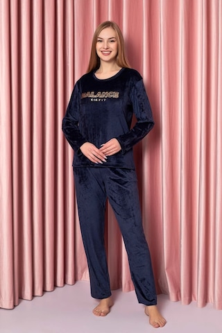 Sude Kadın Kışlık Kadife Pijama Takımı K200/804 - 1 Adet 001