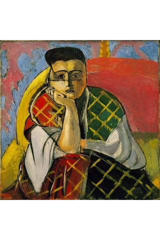 Henri Matisse Ve Picasso Kadınları Doğal Taş Bardak Altlığı 4'lü Set - Natural Stone Coasters - Taş Çok Renkli