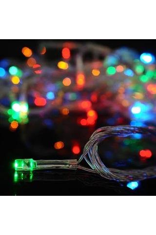 Buffer 10 Metre 100 Ledli 8 Fonksiyonlu Karışık Renkli Rgb Led