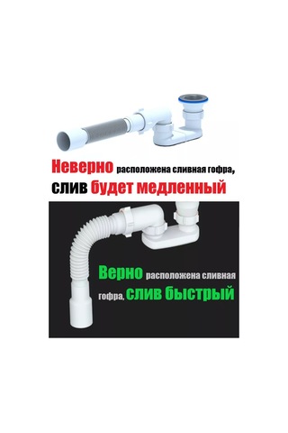 Vaterlinia Çamaşır Makinesi Drenajlı Lavabo Sifonu 218622873