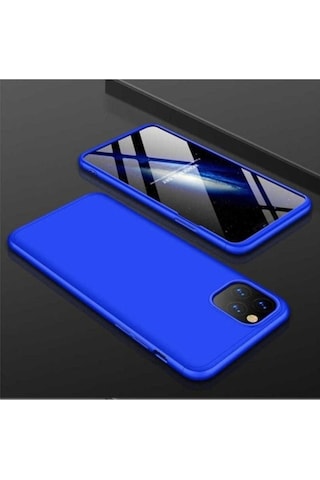 Apple Uyumlu iPhone 11 Pro Kılıf Zore Ays Kapak Mavi