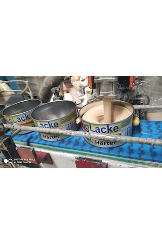 Çelik Macun -araba Oto Tamir Fiberglass Macunu 1000 Gr - Yeşil Renkli