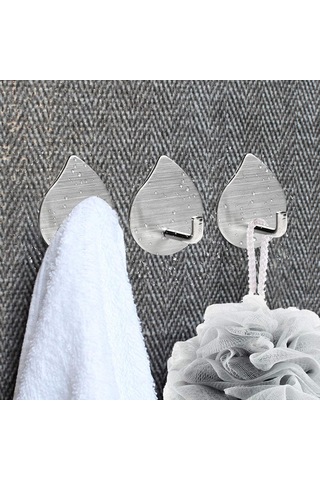 Parçalar Kendinden Yapışkanlı Kancalar Kendinden Yapışkanlı Duvar Kancaları Paslanmaz Çelik Kancalar Su Geçirmez Paslanmaz Çelik Kancalar B İçin Delme Gerektirmez Çok Renkli