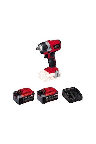 Einhell TE-CW 18 Lİ BL  Akülü Şarjlı Somun Sıkma Kömürsüz + 2*5.2 Ah Plus Starter Kit