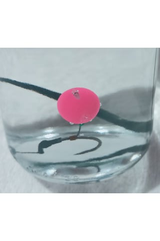 Kaplama Midye Kurşunlu Sazan Rig Takımı 14 Mm Pembe Top