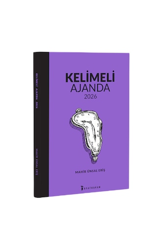 Kelimeli Ajanda 2026 Mor