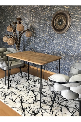 Yirmi15 Metal Ayaklı 60x90 Cm Eclipse Tek Mutfak Balkon Çalışma Masası